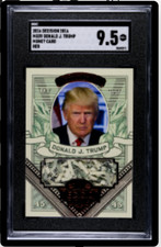 Decision 2016 Money Card Red MO39 Donald J. Trump - SGC 9.5