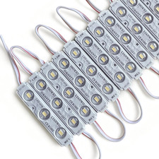200Pcs Super Bright 3 LED White Modules Waterproof for Signs Advertising