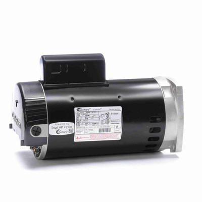 Century/A.O. Smith 2 Hp Sq Flange Full Motor 1.30 Sf Energy Efficient B2843