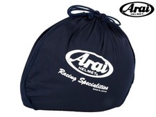 Arai Helmet Bag 100% Cotton Universal Helmet Sack High Quality Soft Liner Navy 