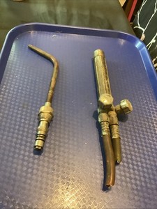 Untested VINTAGE Smith SW 205 Brazing/ Welding Torch Tip And  body Attachment
