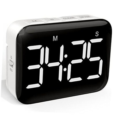  Magnetic Kitchen Timer for Cooking with Count Up Countdown, Digital Timer 