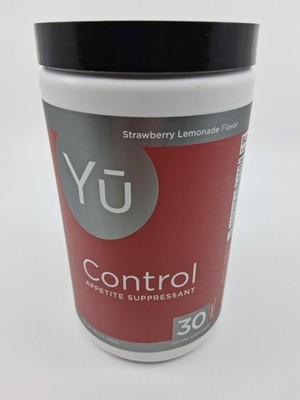 Yu Control - Strawberry Lemonade - 30 servings OPEN, full EXP 11/2027