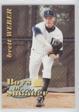 2001 Royal Rookies Throwbacks Boys of Summer Brett Weber #BOS#10 0a1