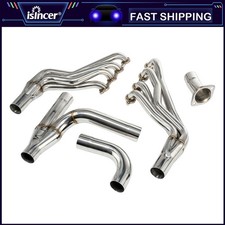Long Tube Headers For 99-06 Chevy Gmc Sierra Silverado 4.85.36.0 W Y Pipe D Long Tube Headers For 99-06 Chevy Gmc Sierra Silverado 4.85.36.0 W Y Pipe D