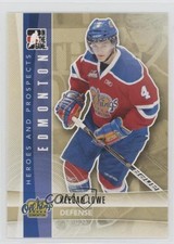 2011-12 ITG Heroes and Prospects Keegan Lowe #77 0a4