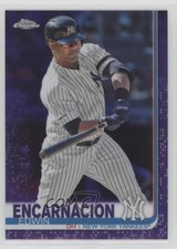 2019 Topps Chrome Update Target Purple Refractor /175 Edwin Encarnacion #12 z7h