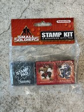 1998 Small Soldiers Stamp Kit – 2 Vintage Noteworthy Stampers with Pad