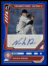 2023 Donruss #SS-ND Noah Dean Signature Series Blue #/99