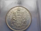 Canadian   1966   Silver 50 Cents Half Dollar Coin