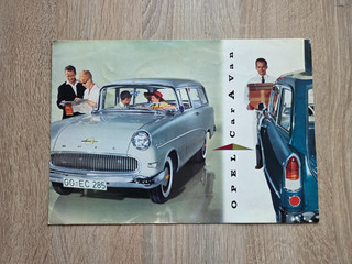 Prospekt OPEL Caravon ca. Mitte der 1960er Jahre