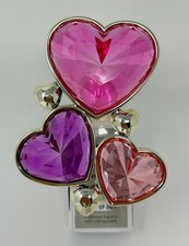 NEW BATH BODY WORKS HEARTS NIGHT LIGHT UP WALLFLOWER FRAGRANCE PLUG IN HOLDER