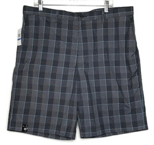 PGA Tour Golf Shorts Expandable Waistband Mens 38 Gray Blue Performance UPF 50