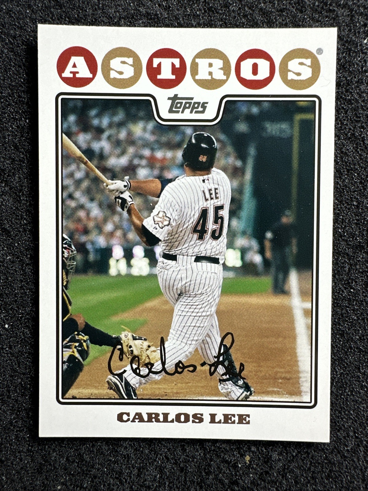 CARLOS LEE #543 2008 Topps Baseball QTY Houston Astros