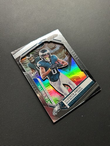 Devonta Smith Philadelphia Eagles Holo Reflective One Of One Football Card - Picture 2 of 8