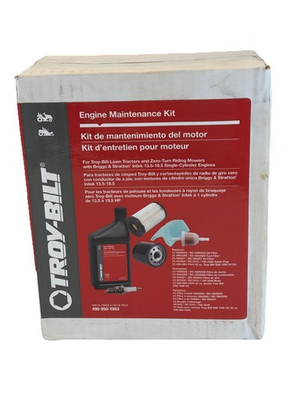 #ad Troy Bilt Engine Maintenance Kit Single Cyl Engines Spark Plug Oil And Filters $47.95