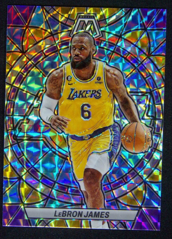 2022-23 Panini Mosaic - Stained Glass LeBron James #2