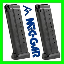2 - 1911 Government 10 Round 9mm Black Magazine 10rd Mag Mgcgov910afc By Mec-gar 2 - 1911 Government 10 Round 9mm Black Magazine 10rd Mag Mgcgov910afc By Mec-gar