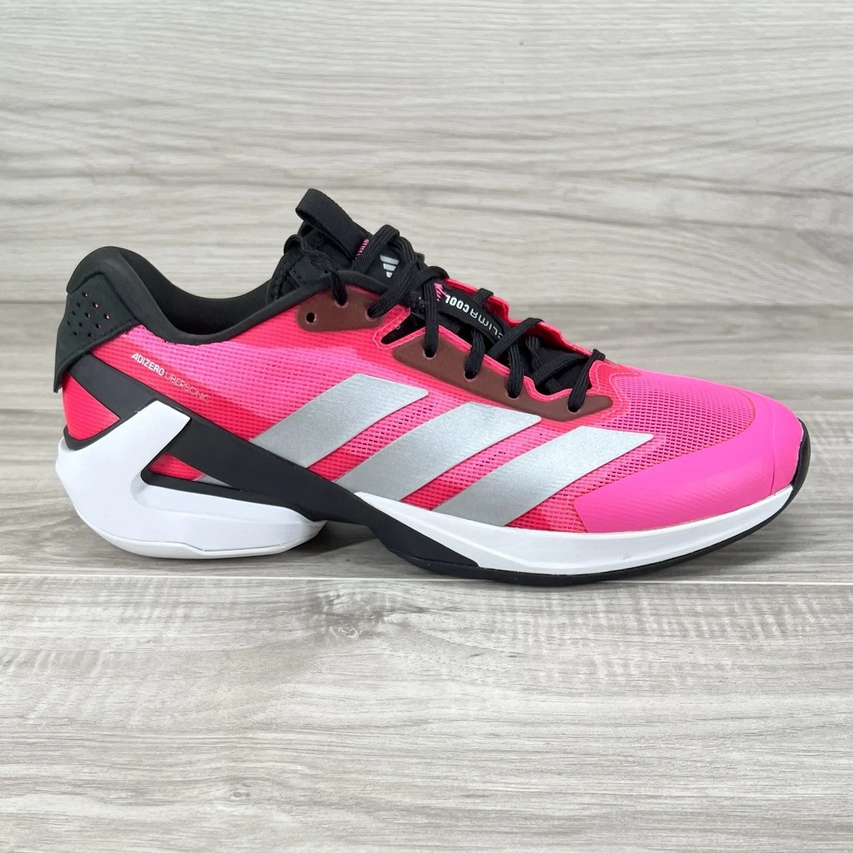 Adidas Adizero Ubersonic 5 Lucid Pink Silver Metallic Black  display picture 1