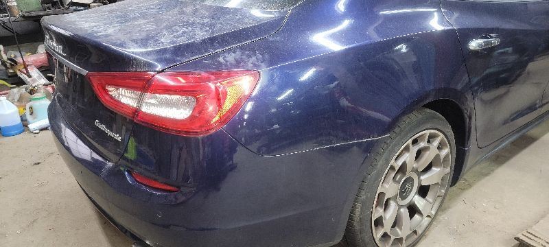 2014 Maserati Quattropo 4 Door Right Passenger Rear Door Trim Panel