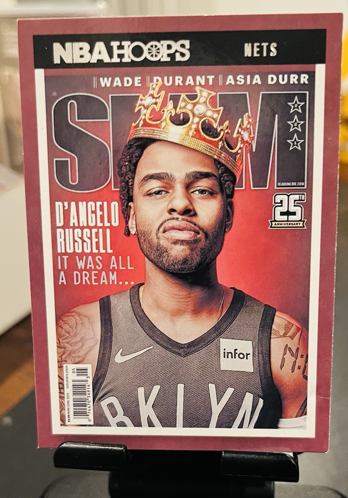 2021-22 Panini NBA Hoops - Slam D'Angelo Russell #SLAM #221