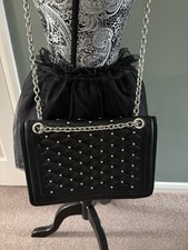 Zara Women's Collection Shoulder Bag With Stud Detail And Shoulder strap