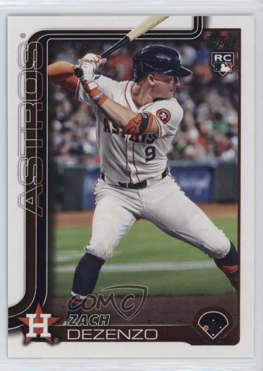 2025 Topps Series 1 Zach Dezenzo #89 Rookie RC 19lw