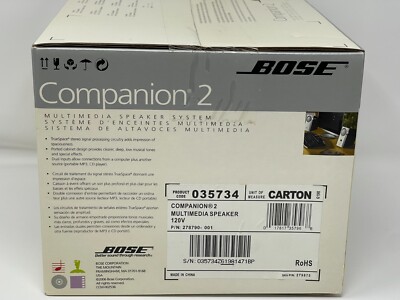 Bose Companion 2 Series I Computer Speakers for sale online | eBay