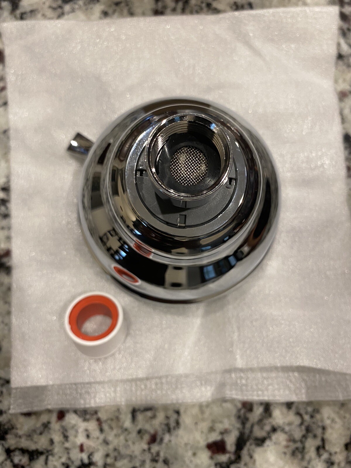 Shower Head High Pressure, Rain Shower Head, 4 Inch Detachable Showerheads, Tool