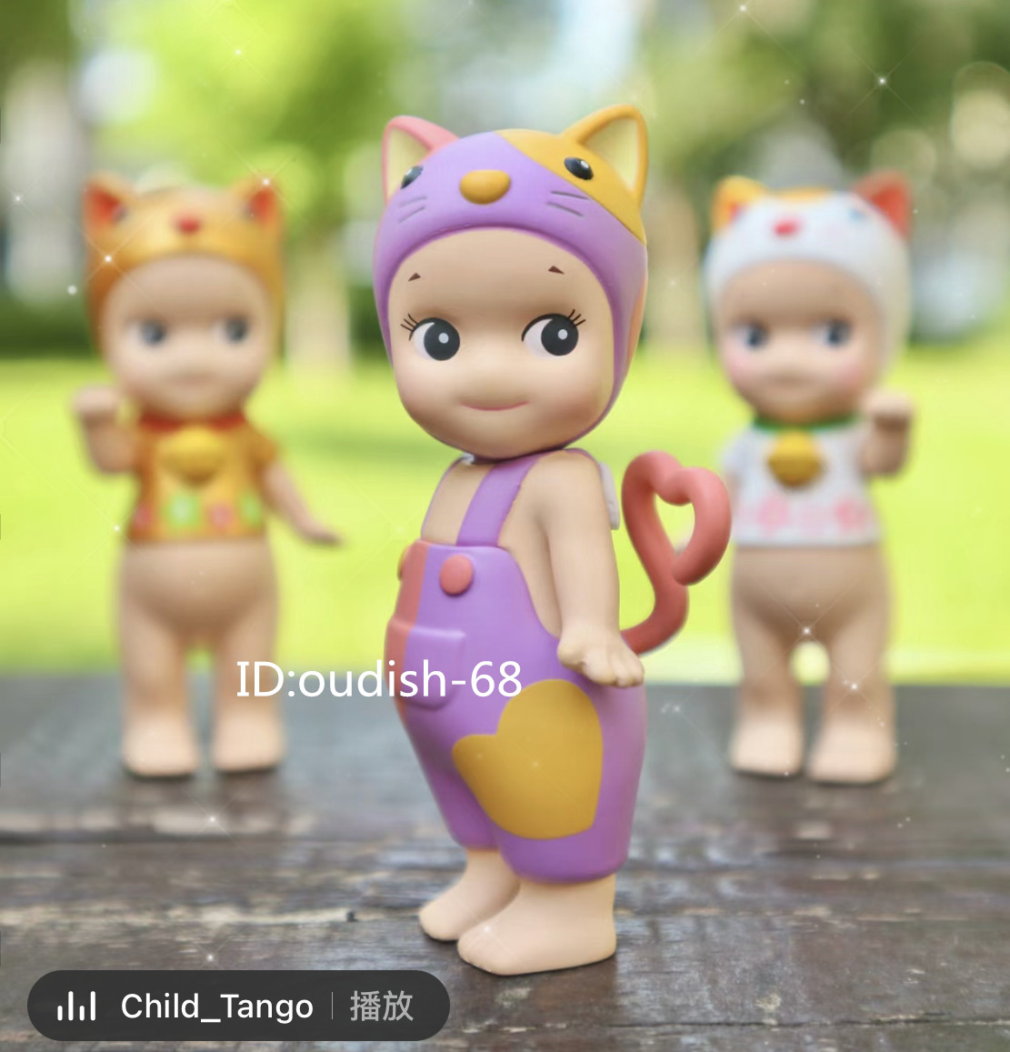 Secret Purple Cat Authentic Sonny Angel Cat Life Series Mini