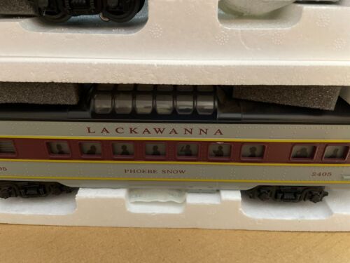 Williams O-Gauge Lackawanna Streamliner Passenger 4 Car Set #2707 - New In Box! - Picture 7 of 15
