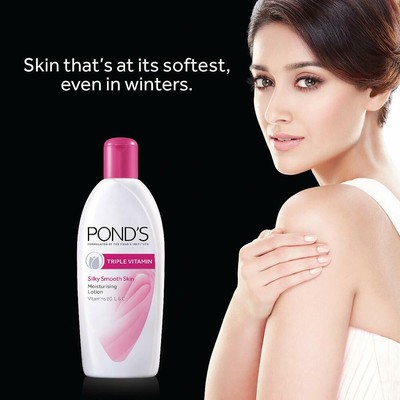 ponds triple vitamin body lotion