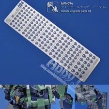 for MG 1/100 HG RG 1/144 Hanging Handle Armor Detail Add-on Etch Sheet AW-094