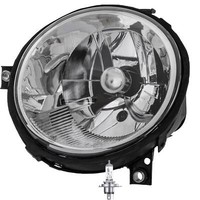 Scheinwerfer Frontscheinwerfer Links H4 FüR VW Lupo 6X1 6E1 Inkl. Osram Lampen