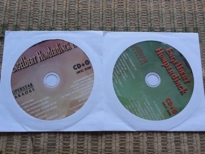 ENGELBERT HUMPERDINCK GREATEST KARAOKE MUSIC HITS 2 CDG SET LOT OLDIES DISCS
