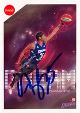 Angel McCoughtry autographed Basketball Card 2016 Coca Cola WNBA #35 Atl Dream