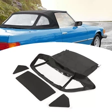Fit Mercedes R107  Soft top 280SL 560SL 380SL 450SL Convertible 68-89 1972 Black