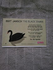 TPGM32 ADVERT 5X8 BERT JANSCH : 'THE BLACK SWAN' ALBUM