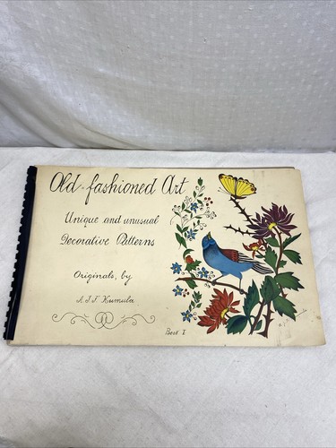Old Fashioned Art Originals By A.J.F. Humula Unique And Unusual Patterns 1970s - Picture 1 of 21
