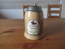 Privatbrauerei Emrich Bierkrug mit Zinndeckel