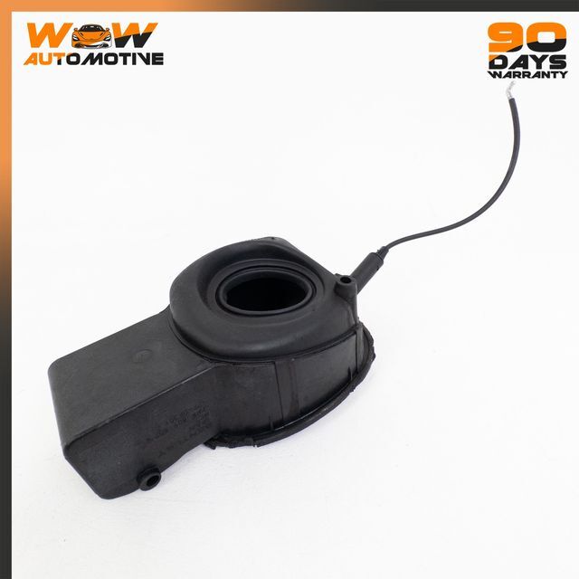 04-10 BENTLEY CONTINENTAL GT REAR RIGHT FUEL GAS FILLER DOOR FLAP BLACK OEM