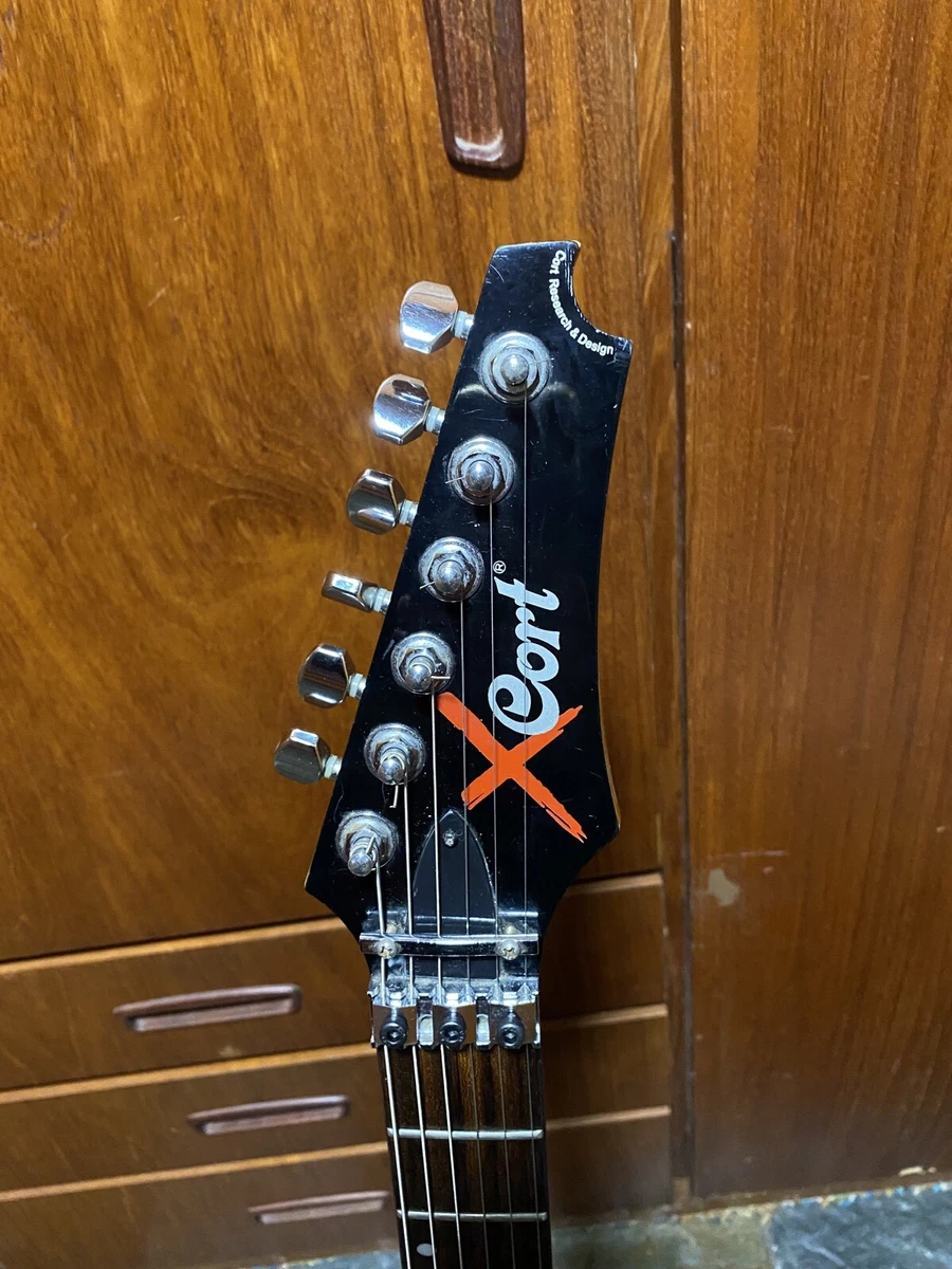 Cort X6 electric guitar with hard case and Laney Amp. Price dropped
