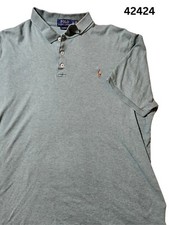 Polo Ralph Lauren Classic Fit Short Sleeve Polo Pony Green Cotton Men's Size XL