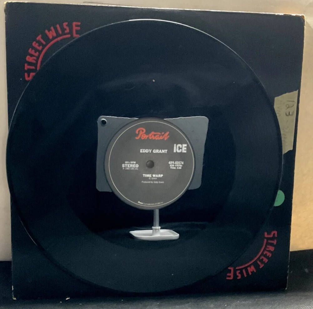 Eddy Grant Electric Avenue Time Warp 1982 Disco Vinyl 4R9-03574 Portrait Records