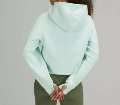 NEW Lululemon Scuba Oversized Half-Zip Hoodie Delicate Mint (2021