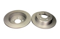 Quaro 2X Bremsscheibe Hinten Ø290 Mm Voll Beschichtet FüR Chrysler Voyager IV