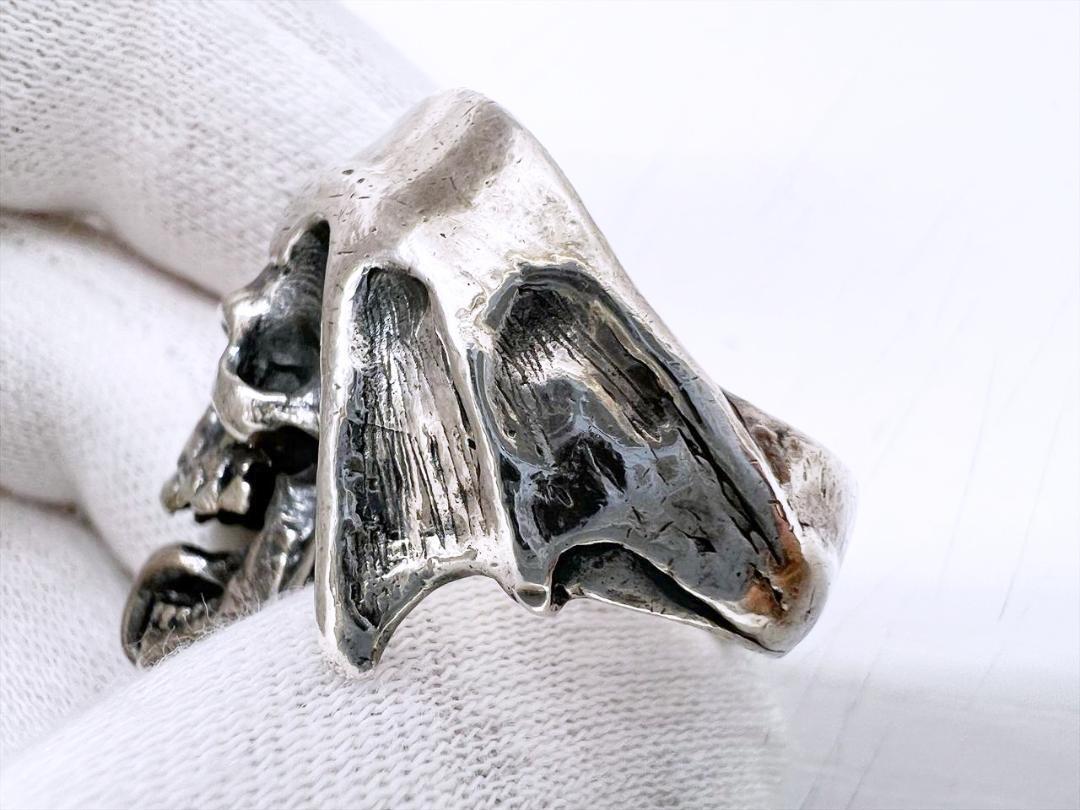 CRAZY PIG Lucifer Skull Ring 925 US8 | eBay