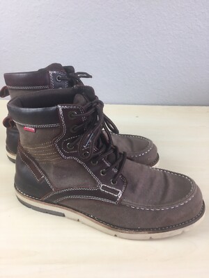Levi's Dawson men's brown boots size 11