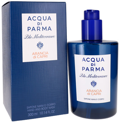 Blu Mediterraneo Arancia di Capri by Acqua di Parma(U)Hand&Body Wash 10.14oz New