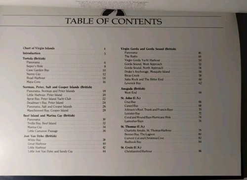 Virgin Anchorages by Scott, Simon; Scott, Nancy 7th Print Revised 1993 Softcover - Picture 3 of 9